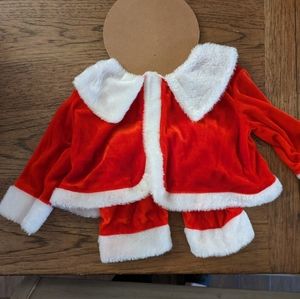 6-12 month old baby Santa Suit